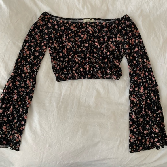 PacSun Off Shoulder Boho Top - Picture 2 of 3